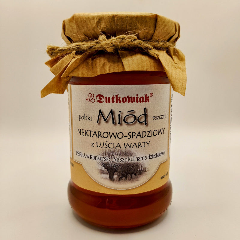 Miód nektarowo-spadziowy z Ujścia Warty 400g