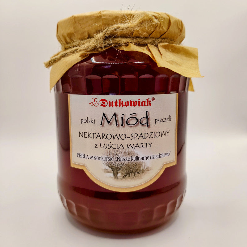 Miód nektarowo-spadziowy z Ujścia Warty 900g