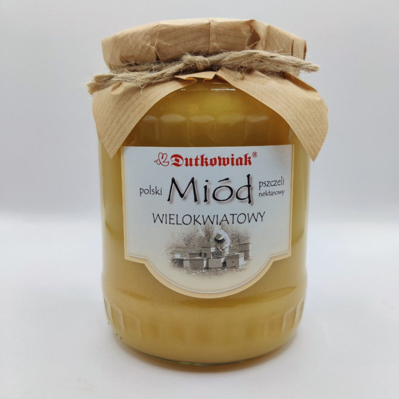 Miód wielokwiatowy kremowy 900g