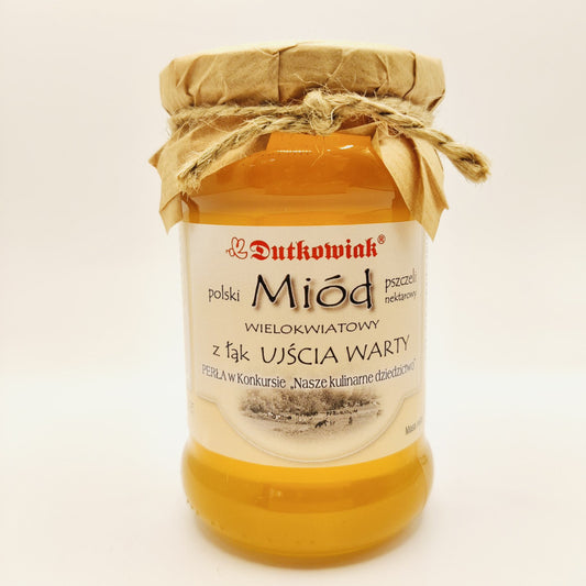 Miód łąkowy z Ujścia Warty 400g