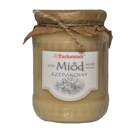 Miód rzepakowy 900g - zestaw 12 szt