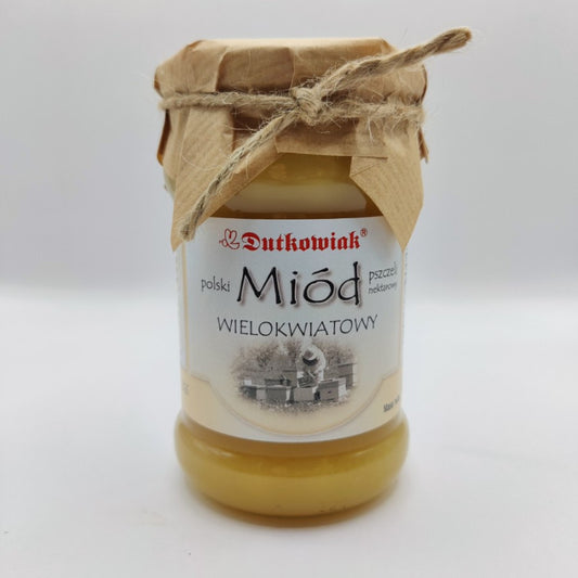 Miód wielokwiatowy kremowy 400g