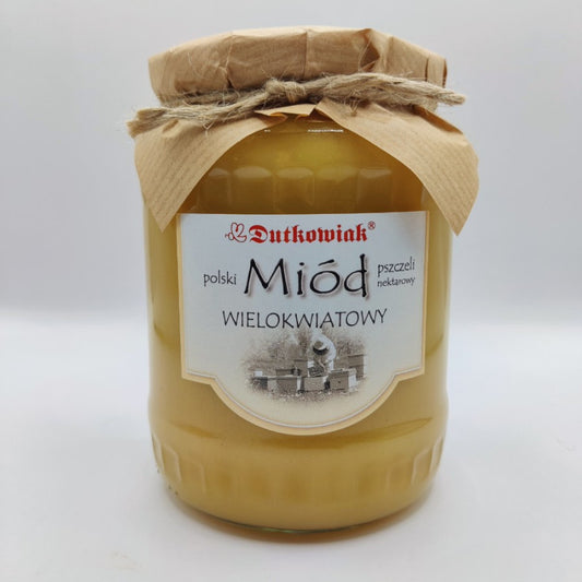 Miód wielokwiatowy kremowy 900g