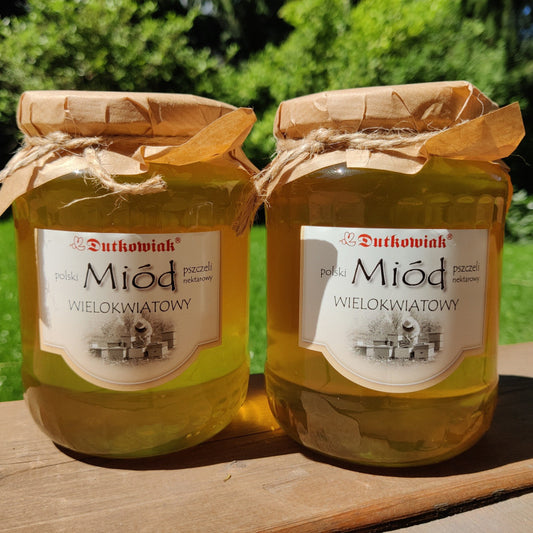 Miód wielokwiatowy płynny 250g
