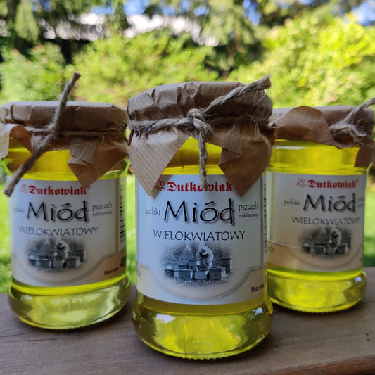 Miód wielokwiatowy płynny 400g