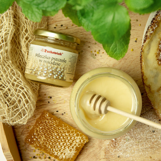 Mleczko pszczele w miodzie 250g (1% mleczka)